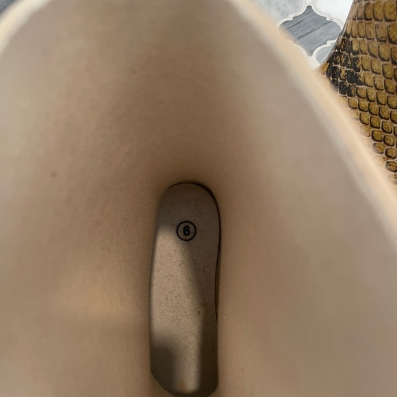 Just 4 Kicks Snake Print Cowboy Rainboots - Picture 9 of 9